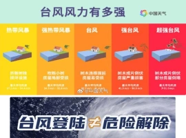 台风“杨柳”于福建省漳浦县再次登陆。-同恩资源分享网